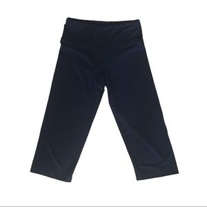 Balance Collection Black Cropped A line Leggings